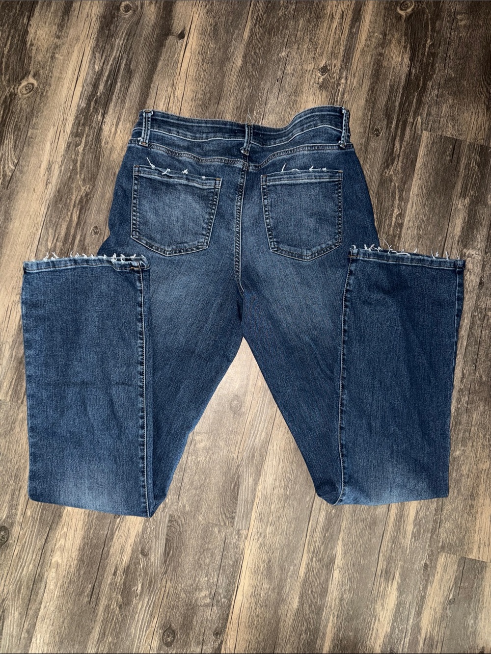 Mid-Rise Slim Boot Cut Women's Jeans